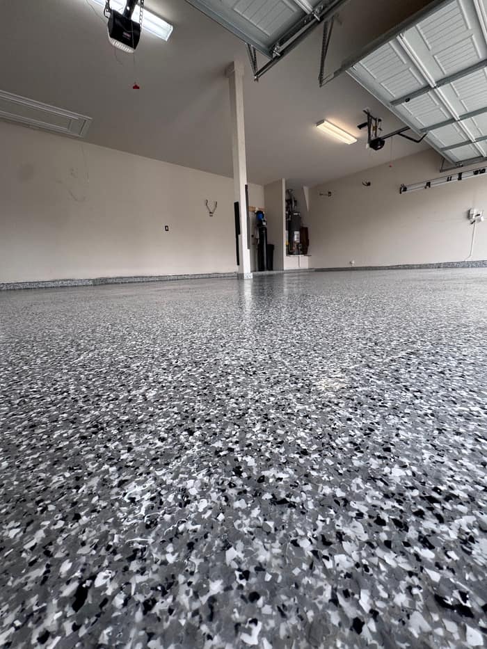 LEX Floors - Epoxy Resin Metallic and Flakes — customer photo