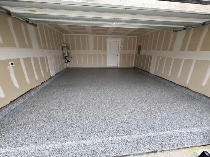 LEX Floors - Epoxy Resin Metallic and Flakes — customer photo