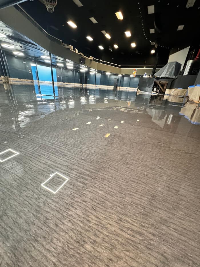 LEX Floors - Epoxy Resin Metallic and Flakes — customer photo
