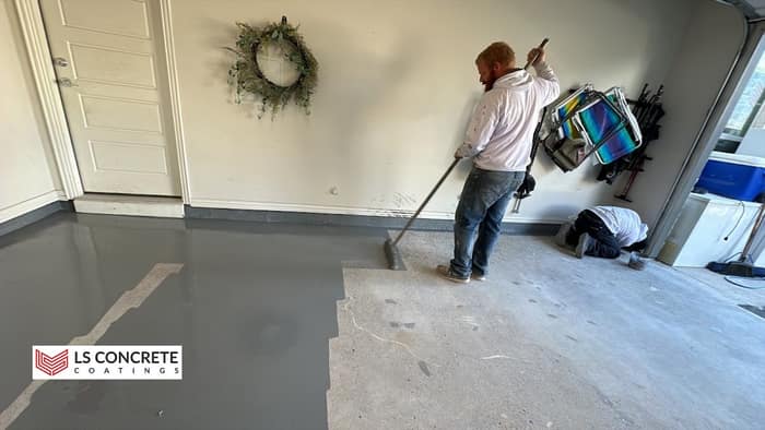 LS Concrete Coatings — customer photo