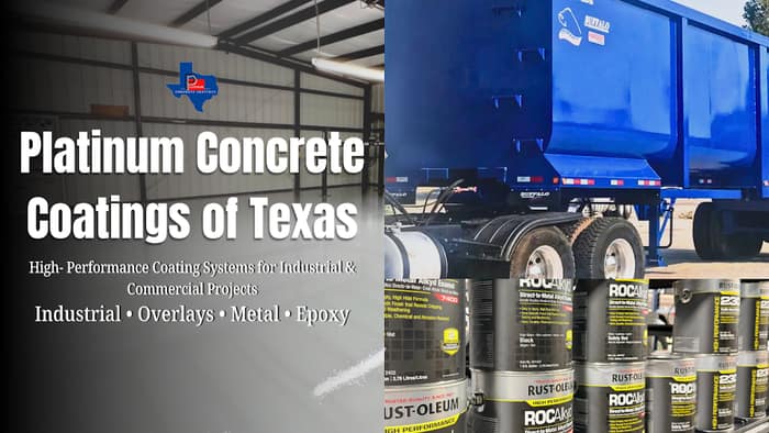 Platinum Concrete Coatings of Texas — customer photo
