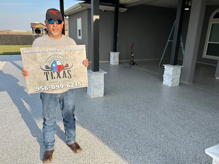 Republic of Texas Concrete Coatings — customer photo