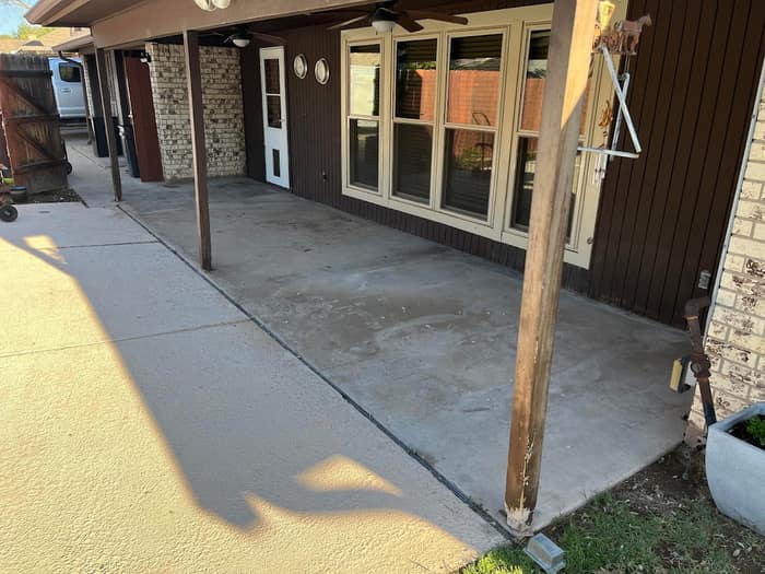 San Angelo Epoxy Flooring — customer photo