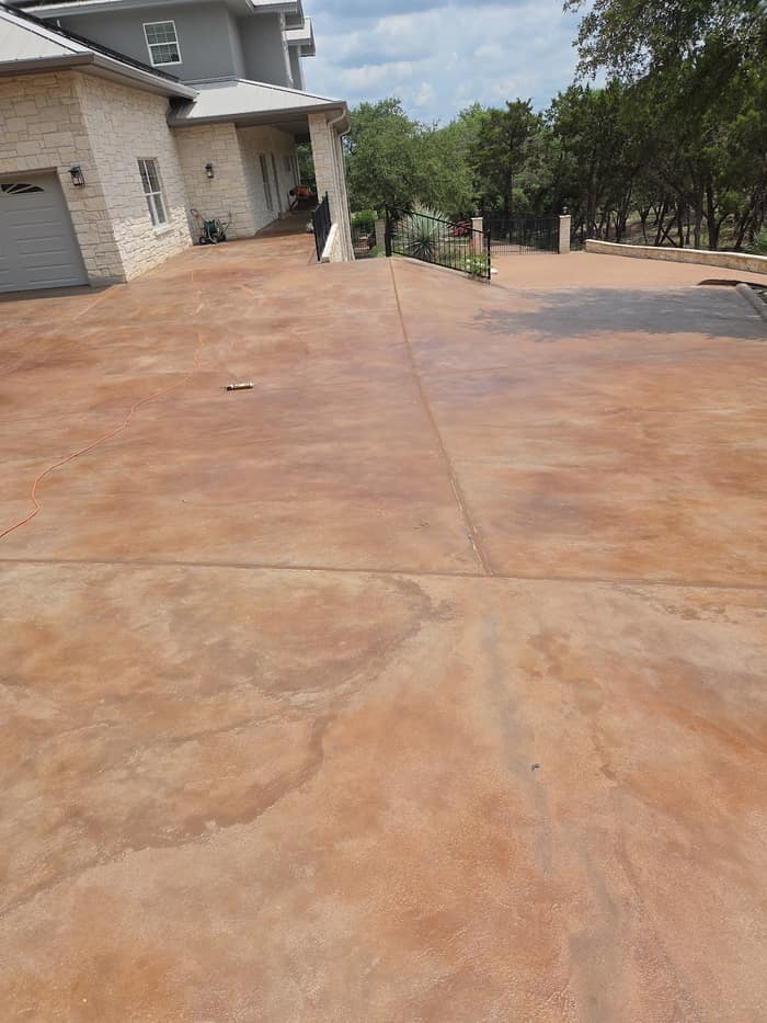 Texas Tough Concrete Coatings — customer photo