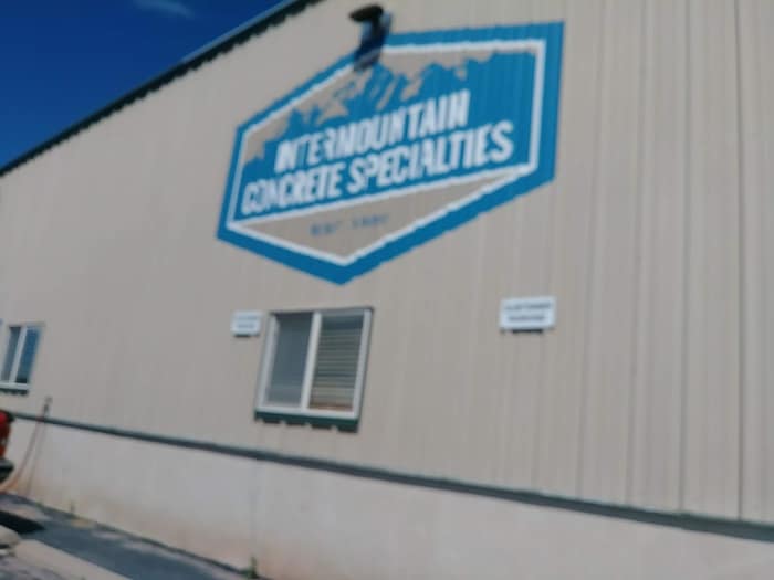 Intermountain Concrete Specialties — customer photo