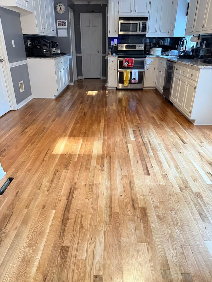 Buff & Coat Hardwood Floor Refinishing — customer photo
