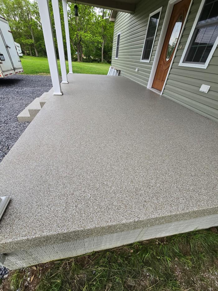 Harrisonburg Epoxy Flooring — customer photo