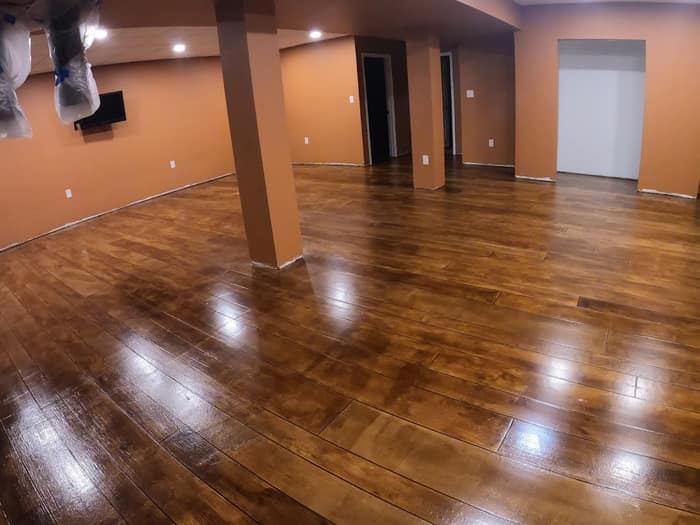 Harrisonburg Epoxy Flooring — customer photo