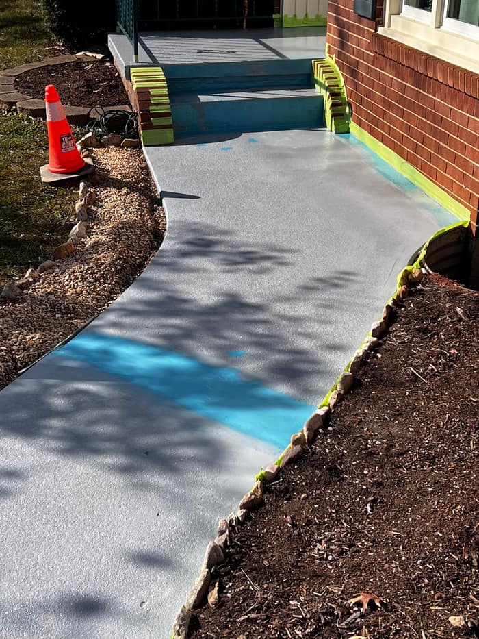 Harrisonburg Epoxy Flooring — customer photo