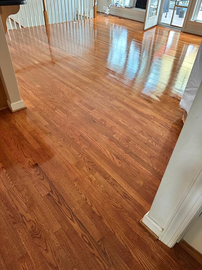 Lee's Hardwood Floors — customer photo