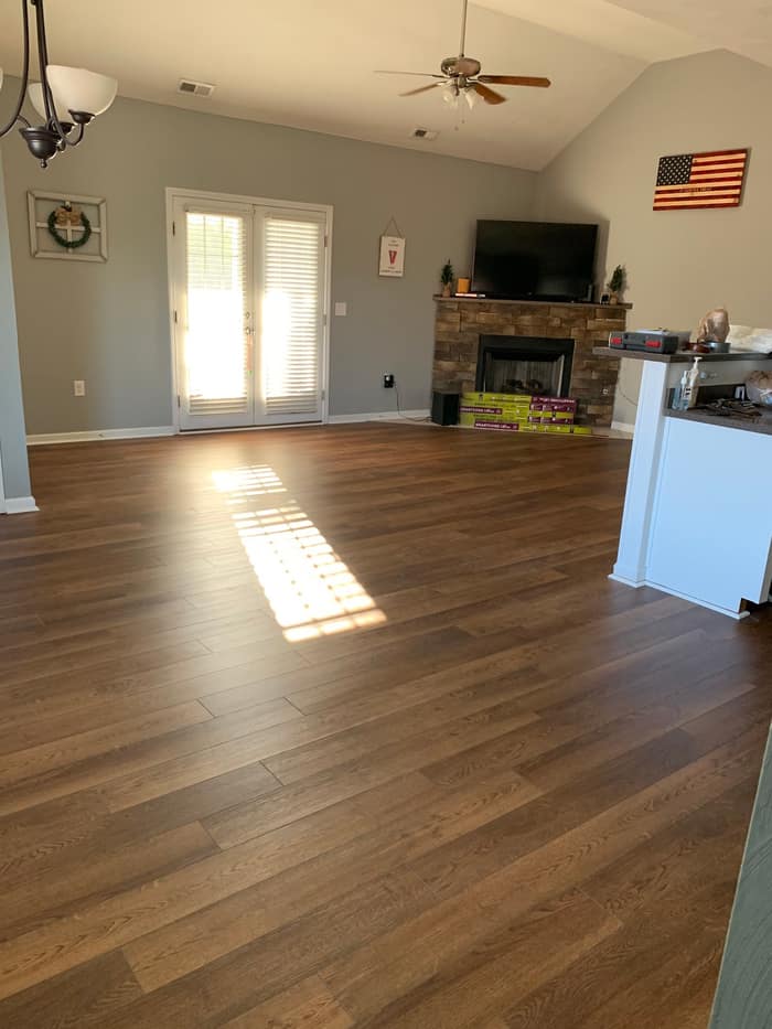 Lee's Hardwood Floors — customer photo