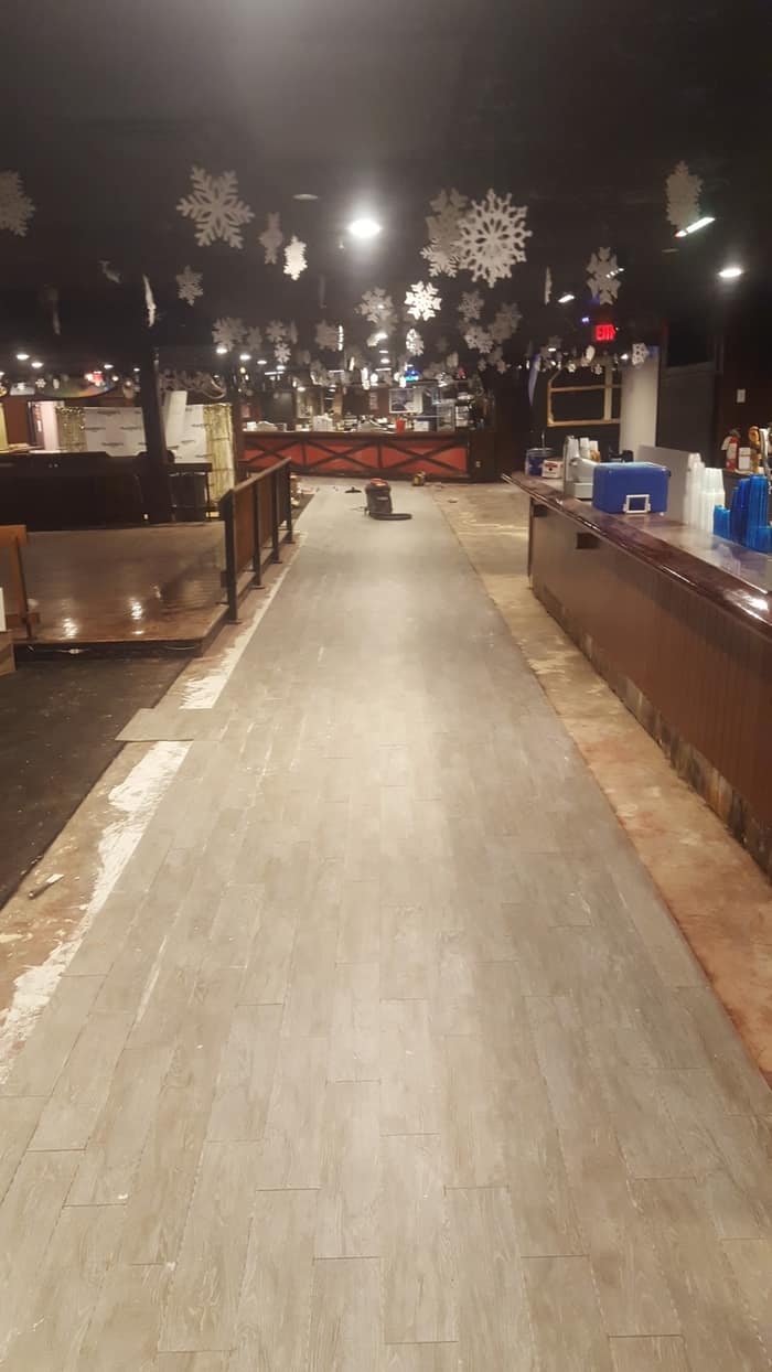 Reap Industries Floor covering — customer photo