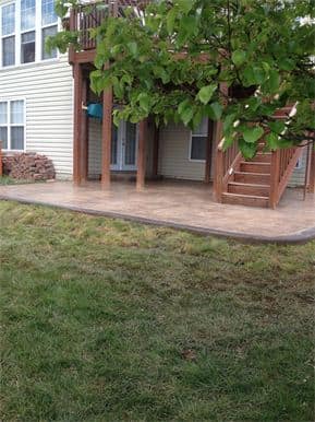 Sergio's Concrete — customer photo