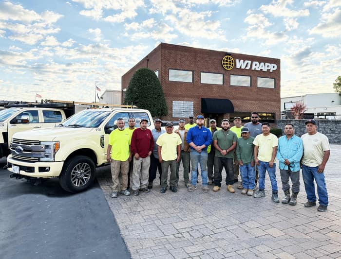 W. J. Rapp Company, Inc. — customer photo