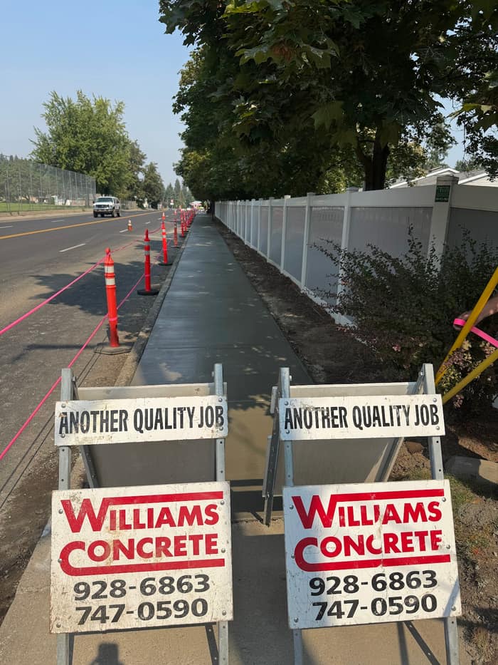 Williams Concrete Services Inc. — customer photo