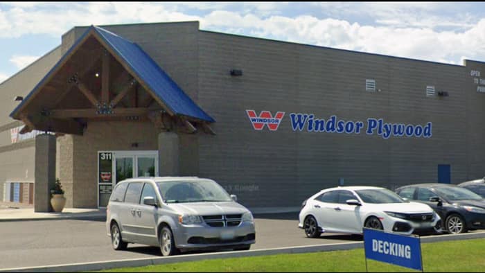 Windsor Plywood — customer photo