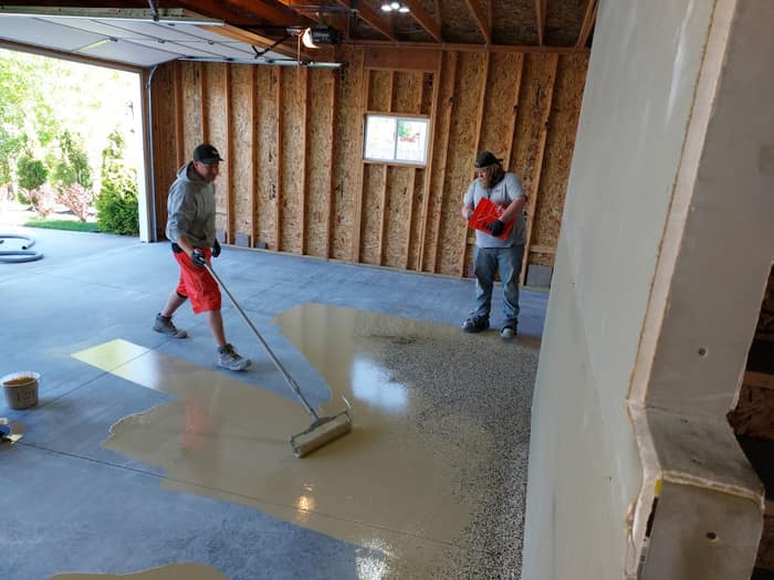 Black Diamond Concrete Coating — customer photo