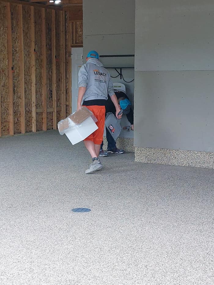 Black Diamond Concrete Coating — customer photo