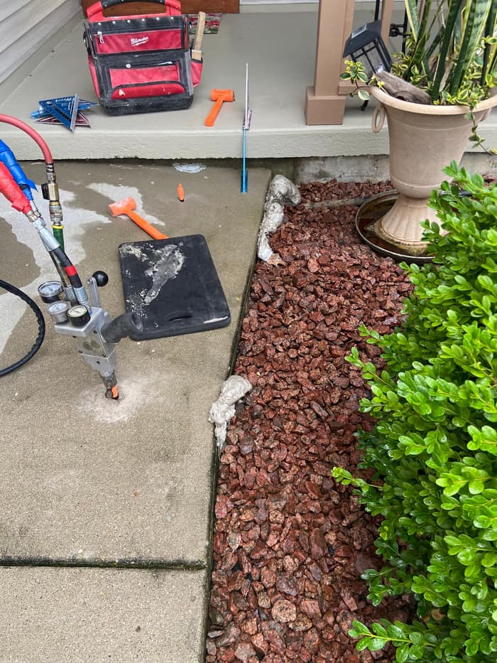Bothun's Concrete Leveling — customer photo