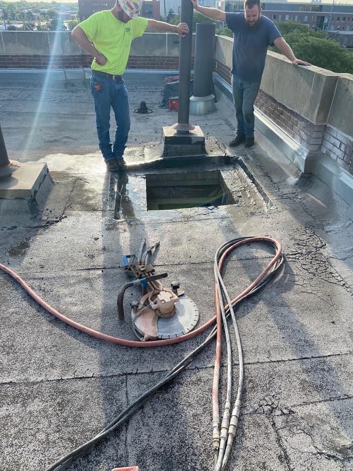 Concrete Saw and Core of Cheyenne — customer photo
