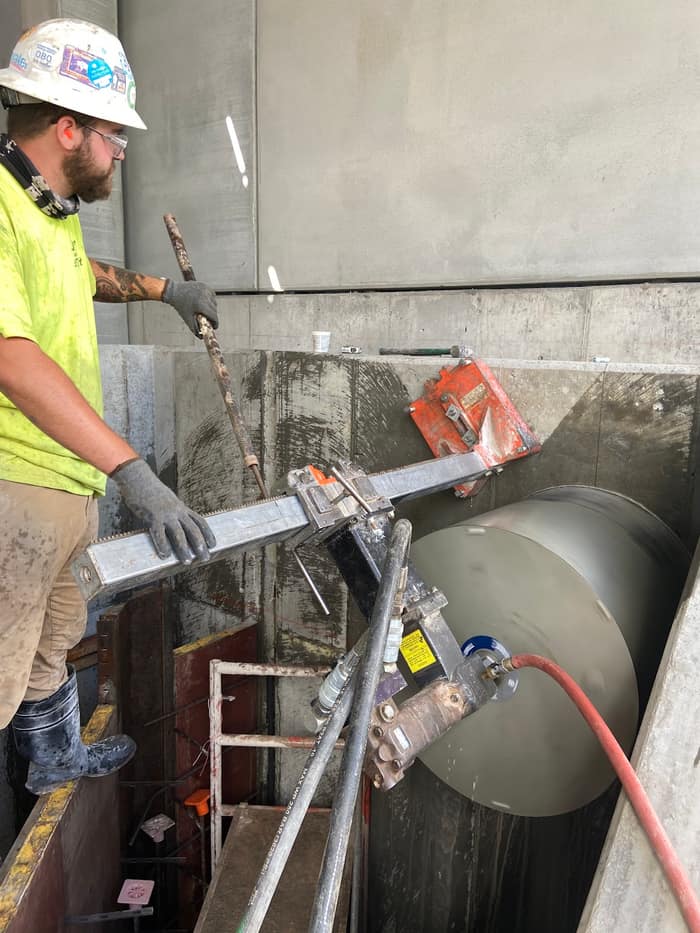 Concrete Saw and Core of Cheyenne — customer photo